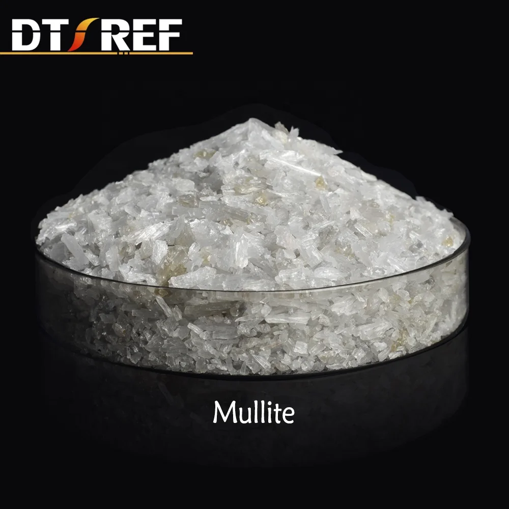 high purity sintered / fused M70 mullite for refractory fire bricks