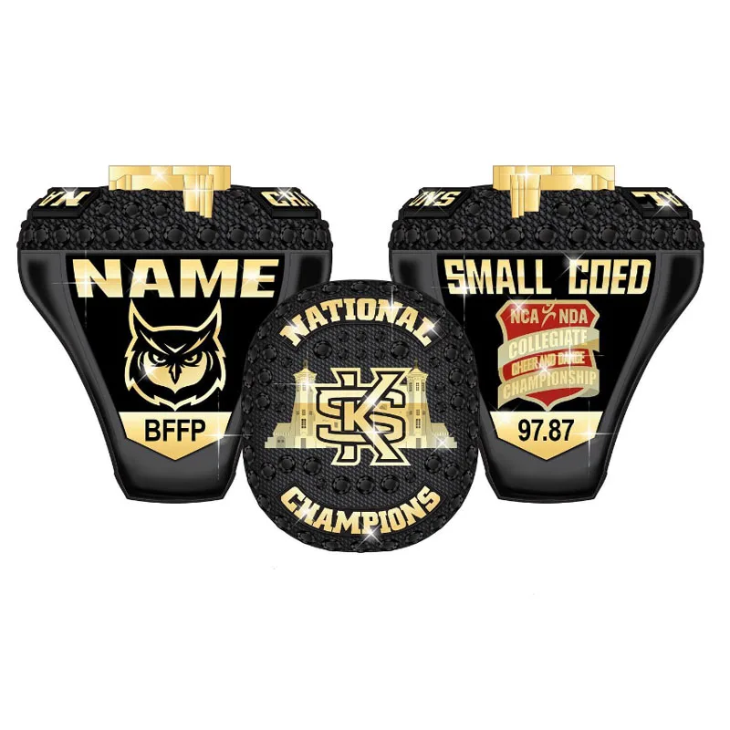 Custom rings for COMPETITIN  MAN TEAM GIFT