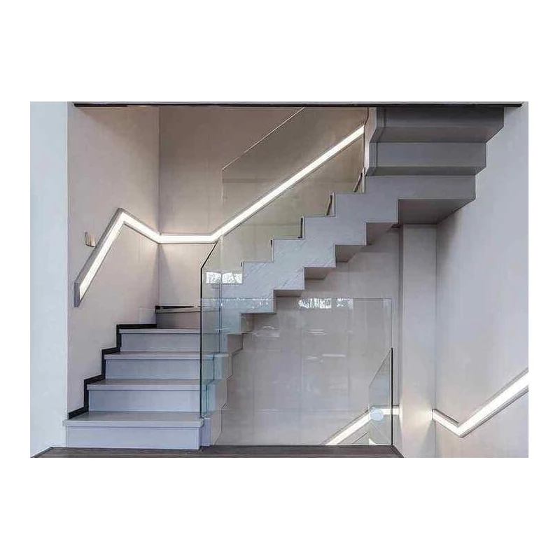 White Marble Stone Stair Steps House Lift Staircase Floating Stairstep on Sale Safety Rail & Risers Built in Spiral Ladder