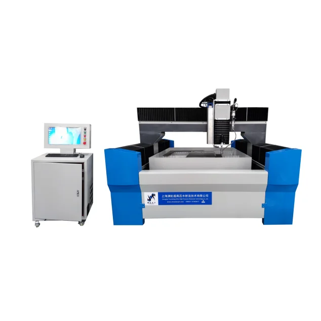 YH-G1313 3axis 1300mm x 1300mm CNC Stone Waterjet Cutter For Small Workpieces Water jet cutting machine