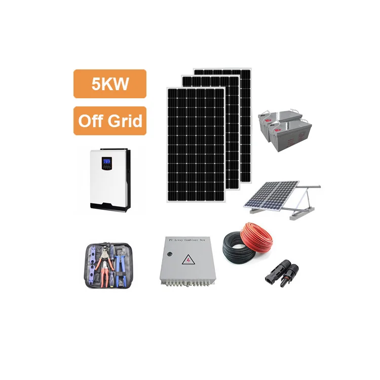10000 Watt 10 KW Energy Off Grid 5000 Watt Solar Panel Systems 3KW 5KW Complete Solar System For Home