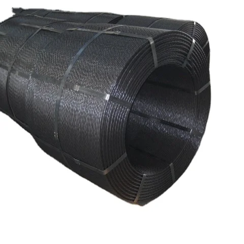 Низкая Релаксация Прямая поставка 12 7 мм 15 24 ASTM A416/BS5896-2012 9 класс 270 пост натяжения для строительного моста