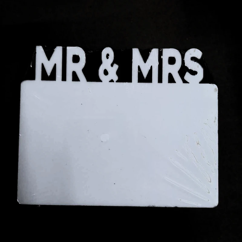 sublimation wood fridge magnet MOM DAD GRAD LOVE