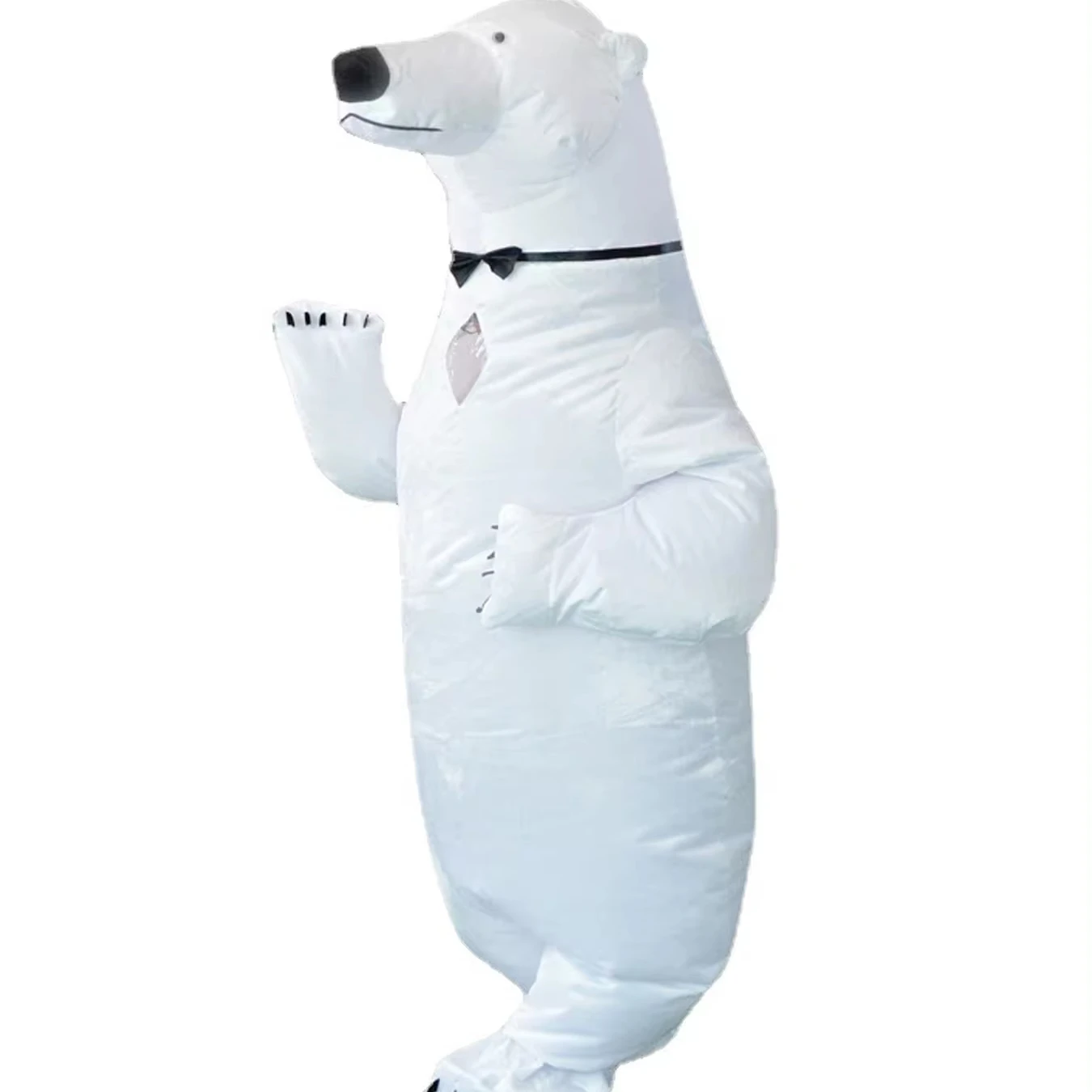 Hot Selling Adults Unisex Mascot Suit Fat Doll Polar Bear Inflatable Cospaly Costume party novelties