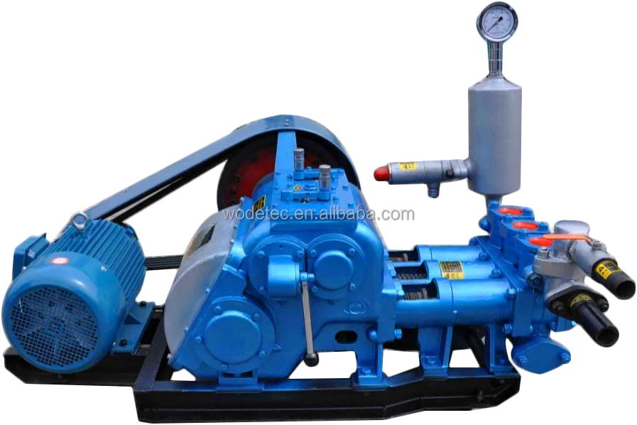 BW 250 horizontal single acting piston pump three cylinder triplex for drill rig slurry mud pump for sale