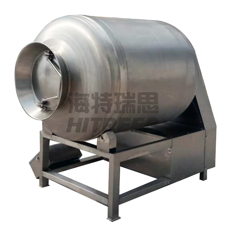 Vacuum tumbler chicken marinating machine / meat jerky salting tumbling / beef marinade massaging machines