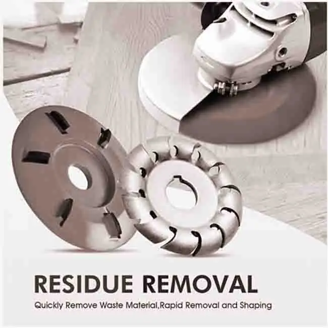 5 Pieces Wood Carving Disc Grinding Wheel Shaping Disc  4 1/2 Wood Carving Disc