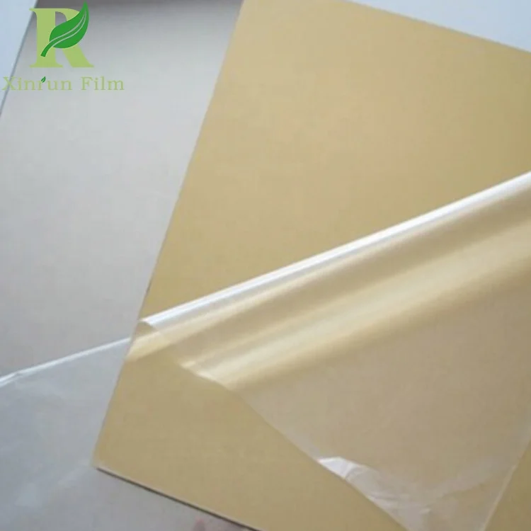 Самоклеящаяся прозрачная защитная пленка против царапин для оргстекла