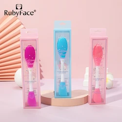 Двухсторонняя силиконовая кисть для маски для лица, силиконовая грязевая маска, аппликатор, кисть, маска, косметический инструмент для нанесения крема, лосьона