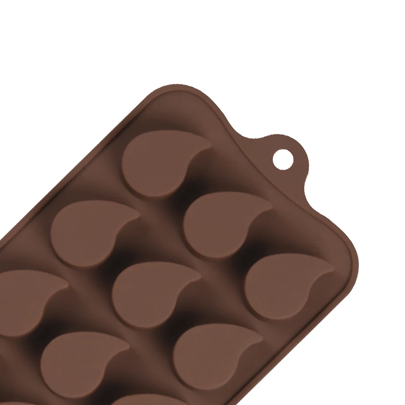 Droplet Shape Chocolate Molds 3D Candy Gummy Chocolate Silicone Mold Dessert Mold DIY Baking
