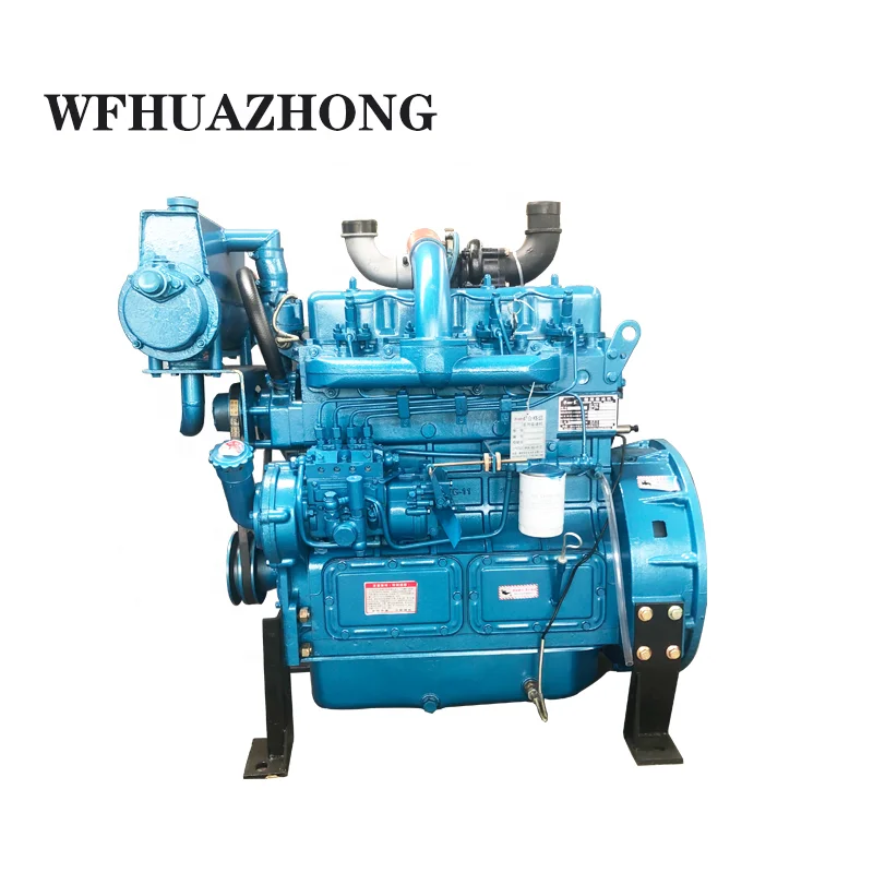 Factory price ZH4100ZC marine engine with transmission set CCS marine diesel engine with gearbox on sale