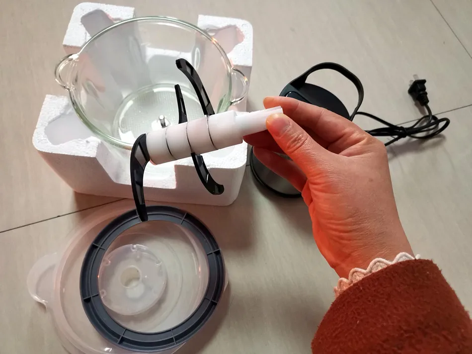 Высокое качество 2.0L Кухонные комбайны смеситель кухонный прибор измельчитель овощей Мясорубка
