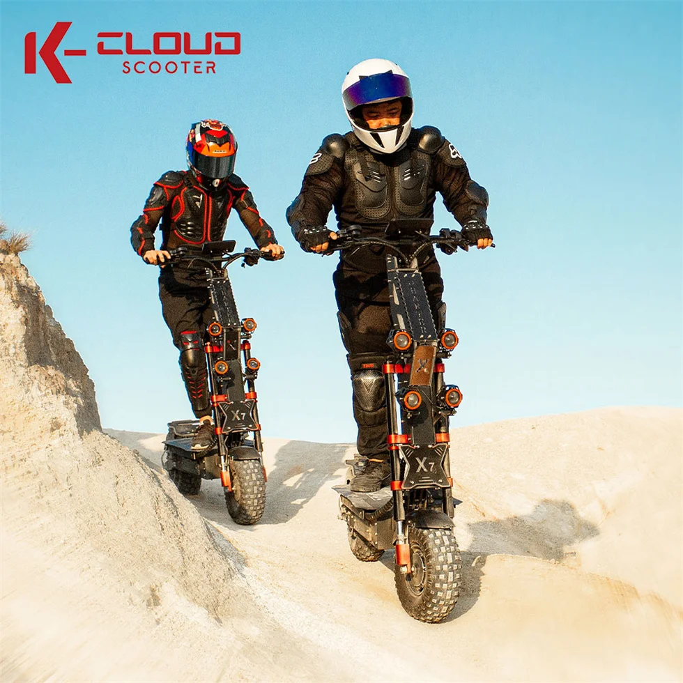 New Arrivals Trotinette Electrique 10000W 8000W Waterproof All Terrain Electric Scooter 14 Inch 72V E Scooter