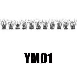 Self Grafting Eyelashes Extension Natural Handmade Thick Cluster Lashes Sexy Soft Segmented Eyelash