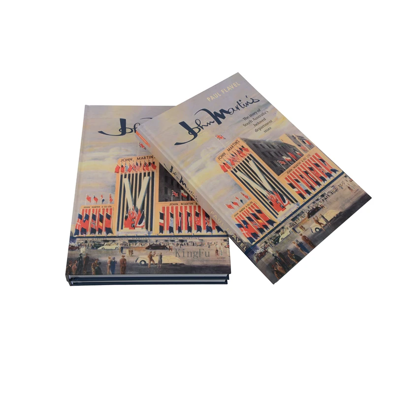 Professional Custom Thick Hardcover Book Printing Matte Lamination Full Color Art Paper Printing Books