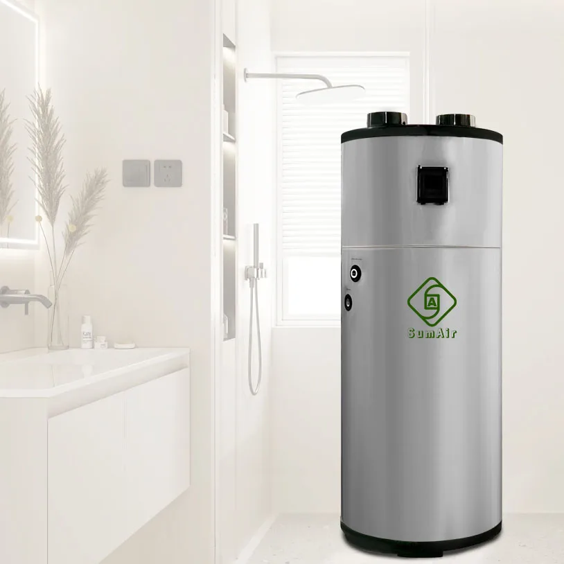 Высокоэффективный Wi-Fi 4kw 250L ежедневный резервуар для горячей воды PV Панель солнечный коллектор R134A R290 все в одном воздух воду гейзер нагревательный насос