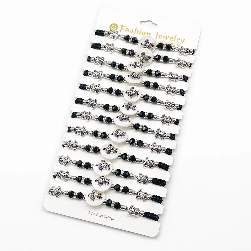 New Seastar Elephant Charm Shell Bracelet Hawaiian Beach Jewelry Girl Natural Seashell Chain Bracelets