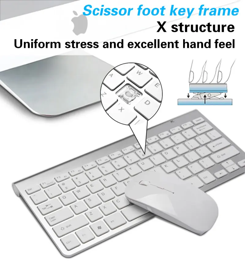 Mini Portable 78keys Phone PC MoBile Wireless Keyboard And Mouse Combo Set