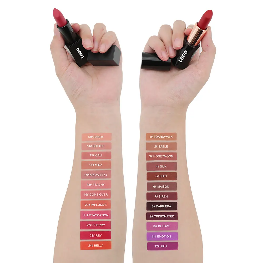 OCHAIN Factory Direct Sale Waterproof Makeup New Design Low MOQ Nude Matte Lipstick