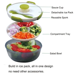 Wholesale Meal Prep Containers Box Disposable Salad Bento Box Reusable Plastic Containers