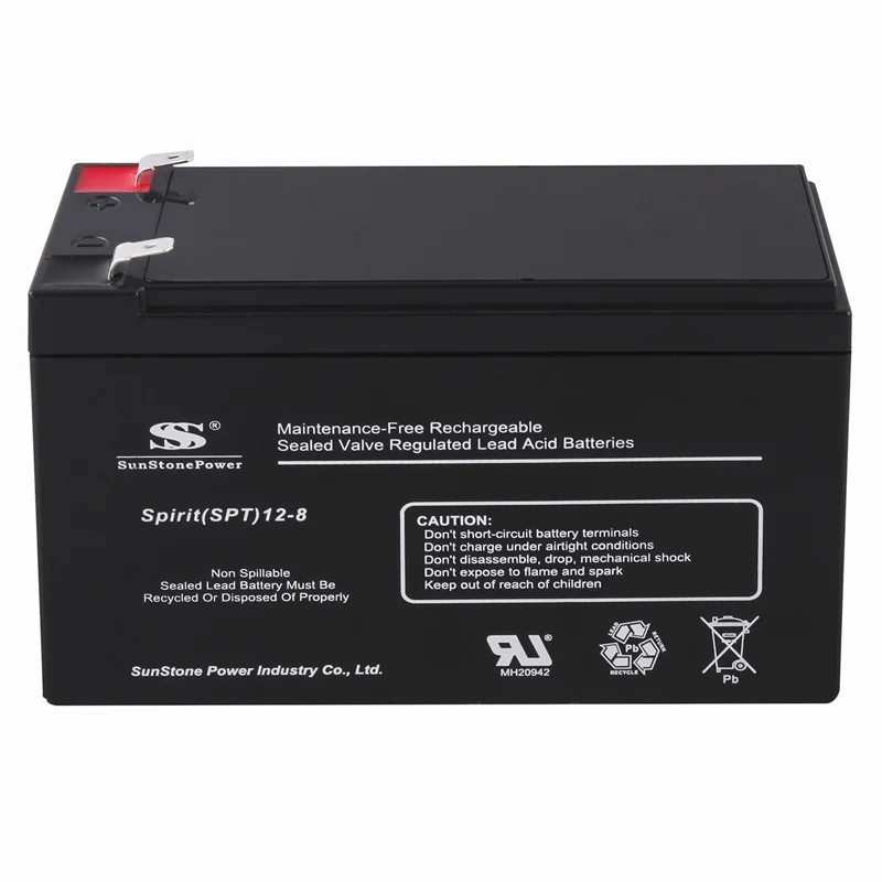 Wholesale free service SPT 12v 12ah battery deep cycle lead acid battery