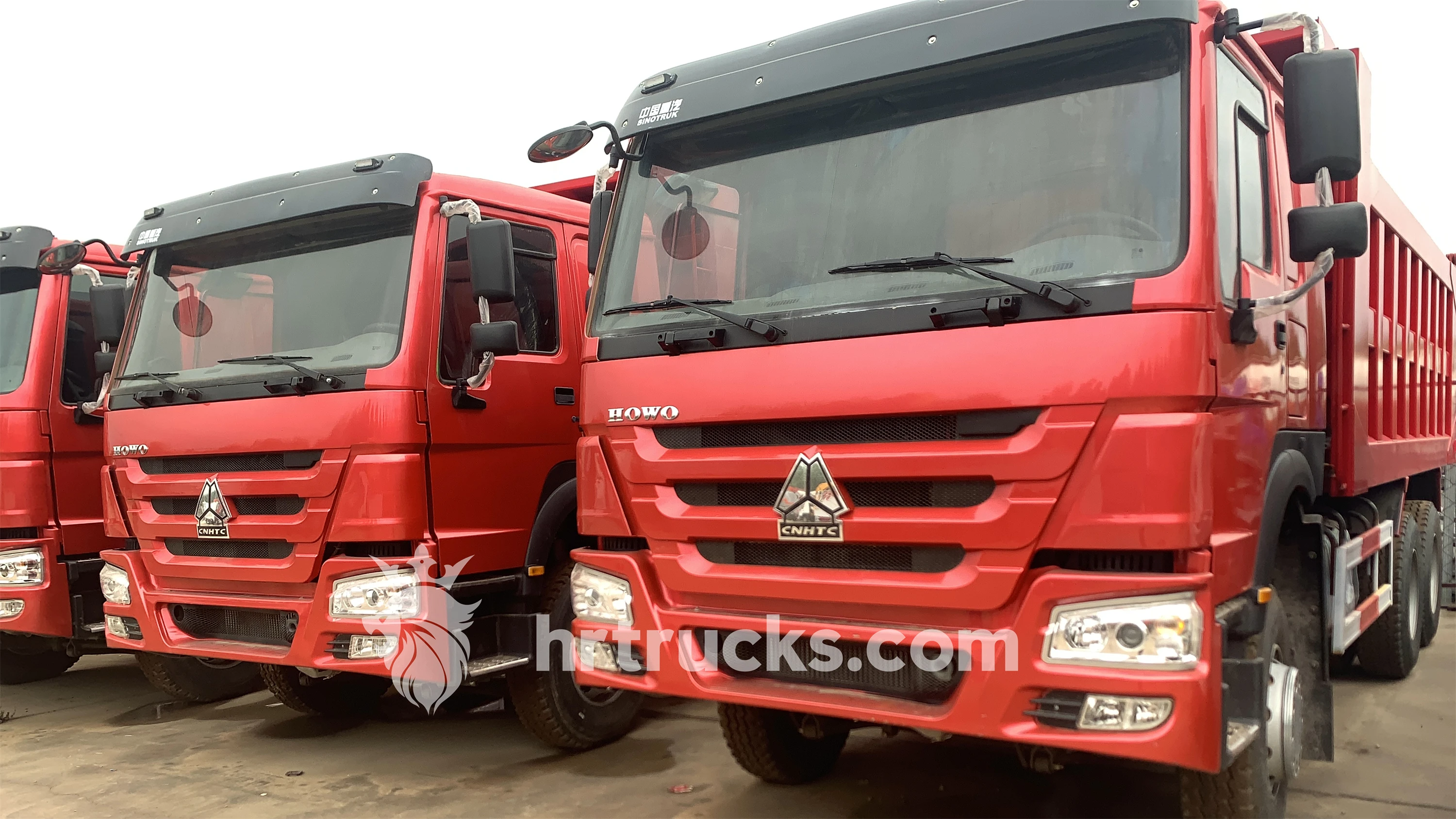 Right/Left Hand Drive Used Howo Dump Truck 6x4 375 hp 10 Tires Wheels 30CBM Tipper Trucks With Cheap Price