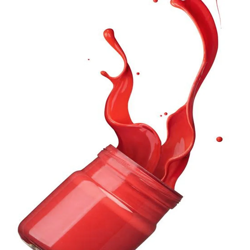 Made in China Brushed, Paint, Ink, Plastic, etc. Permanent Red F5RK