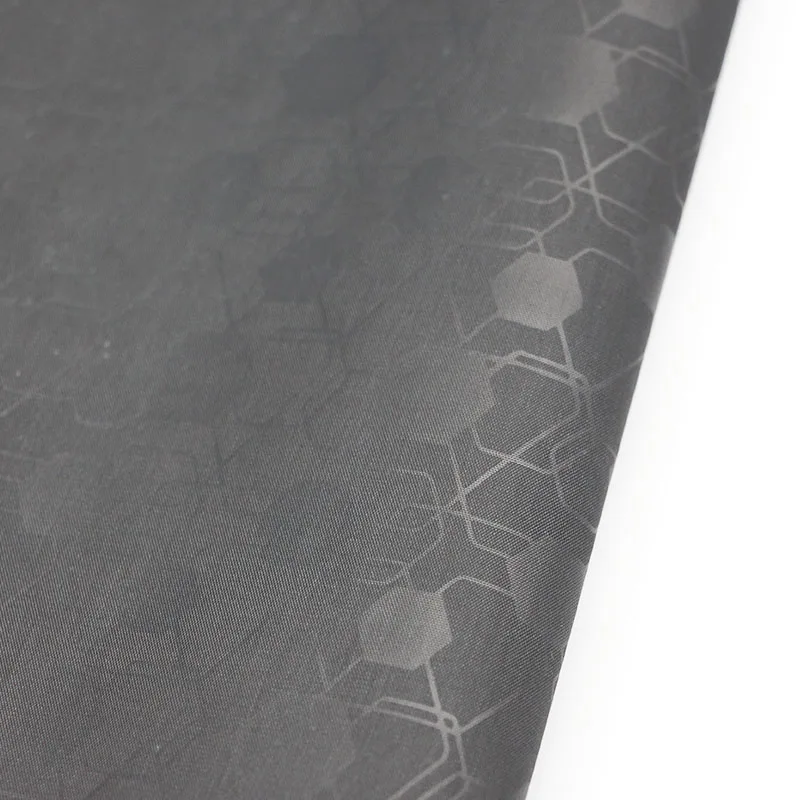 High Quality Custom 170T 180T 190T 200T 210T  Printing Coated crushed quilted poly taffeta fabric
