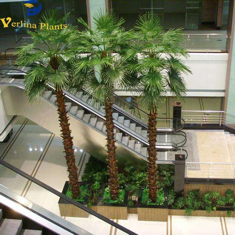 China made factory wholesale decorative artificial outdoor palm trees