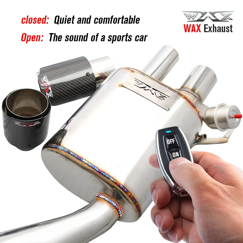 Catback Exhaust Muffler Pipe Electronic Valve Performance Exhaust Manifolds Cat-back Exhaust System For Toyota MARK X 2004-2016