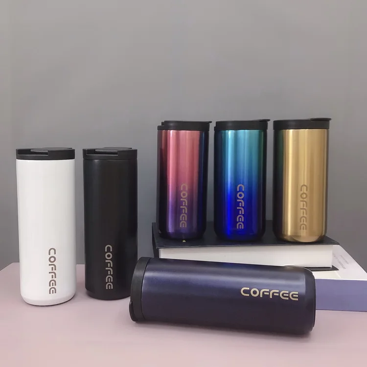 Dazzling Thermo Stainless Steel Vacuum Insulated Custom Logo Coffee Cup