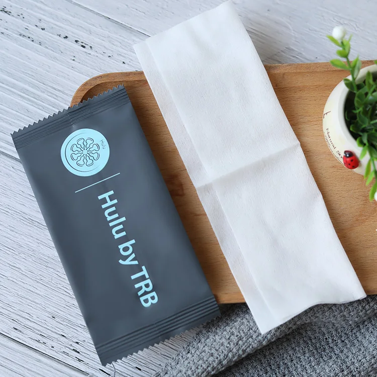 OEM Airline/Train hand and face cleaning wet tissue disposable wet wipes