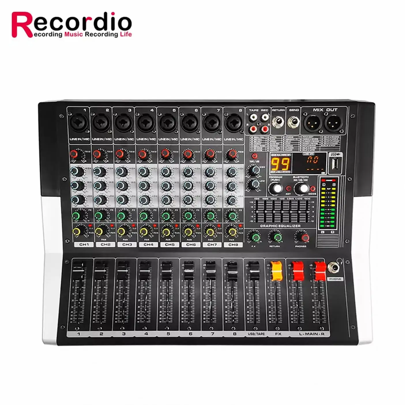 Recordio Studio Audio Amplifier Connector Terminal Professional Equipment Install With High Quality