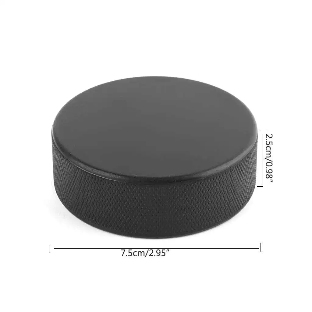 Wholesale Customized Printing Logo Rubber Official Ice Hockey Puck