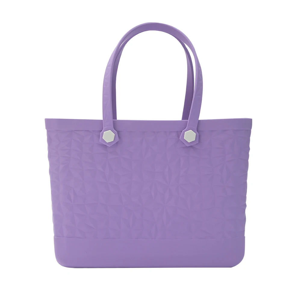 Оптовая продажа, женская летняя водонепроницаемая сумка-тоут с логотипом на заказ, большая средняя прозрачная сумка-тоут, сумка через плечо, пляжная сумка