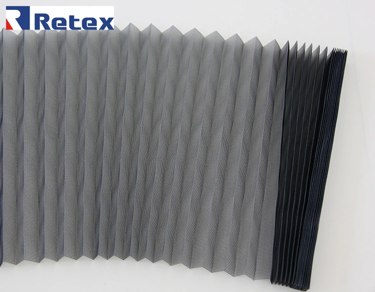 Hot Sale Good China Manufacture Quality Window Pleated Screen Mesh