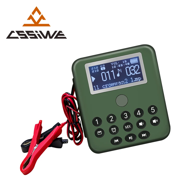 Customization Logo Waterproof Machine Electronic Mp3 Digital Sound Speaker Quail  44 Bird Hunting Call For  80W Speaker