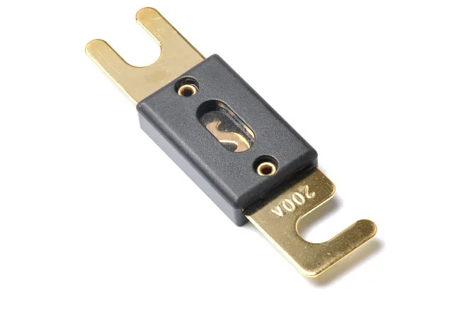 Gold Plated Car Audio ANL Flat Fuse 100A150A200A250A300A Auto Electrical Fuse ANL for Marine Electronic