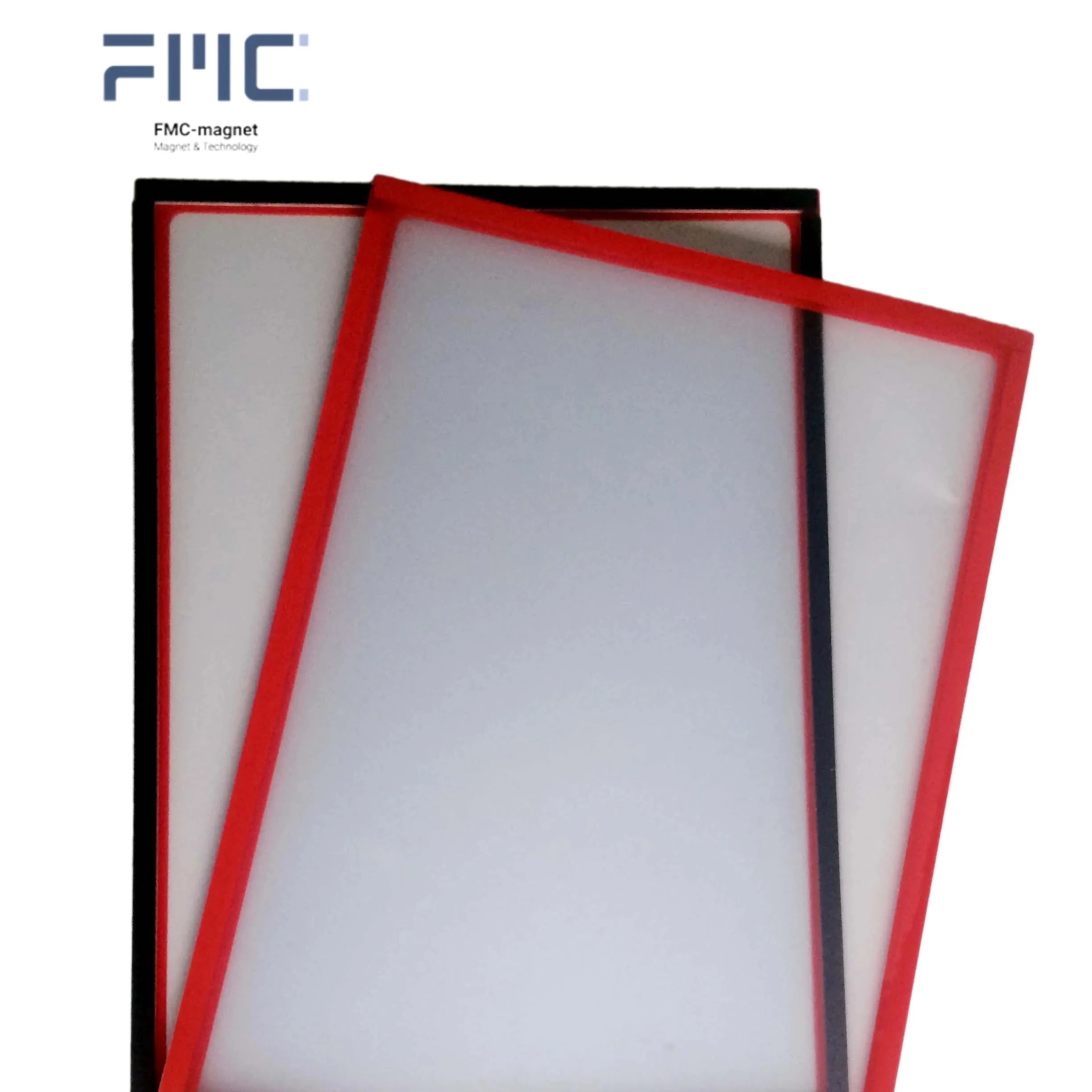 Strong magnetic wall hanging file display folder A4 horizontal magnetic wall hanging display folder wall hanging flip
