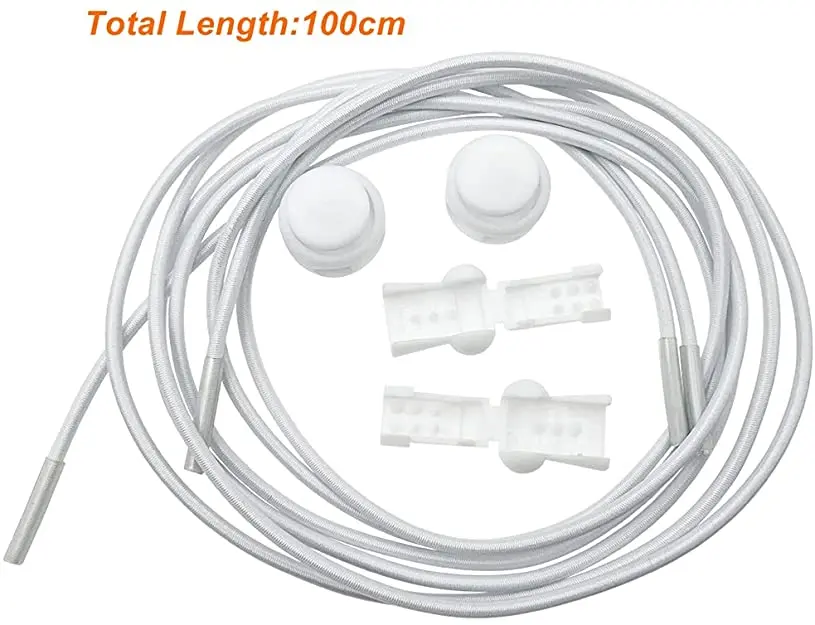 Elastic No Tie Laces 100cm Elastic Shoe Laces No Tie Elastic Lock Shoelaces for Kids Adults Runners Disabled lazy shoelaces
