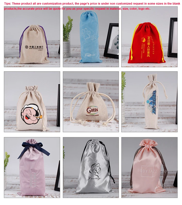 Satin Bags  With Tassels
