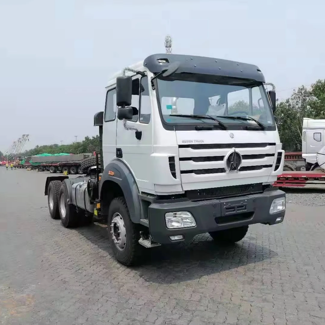 China Cheap Price Beiben Rear Axles 6x4 Heavy Duty Beiben Tractor Head Truck In Stock