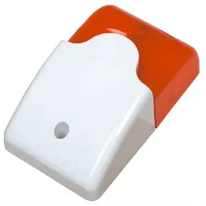 Factory Offer Siren Red Flash 12v Security LED warning Light wired alarm strobe light