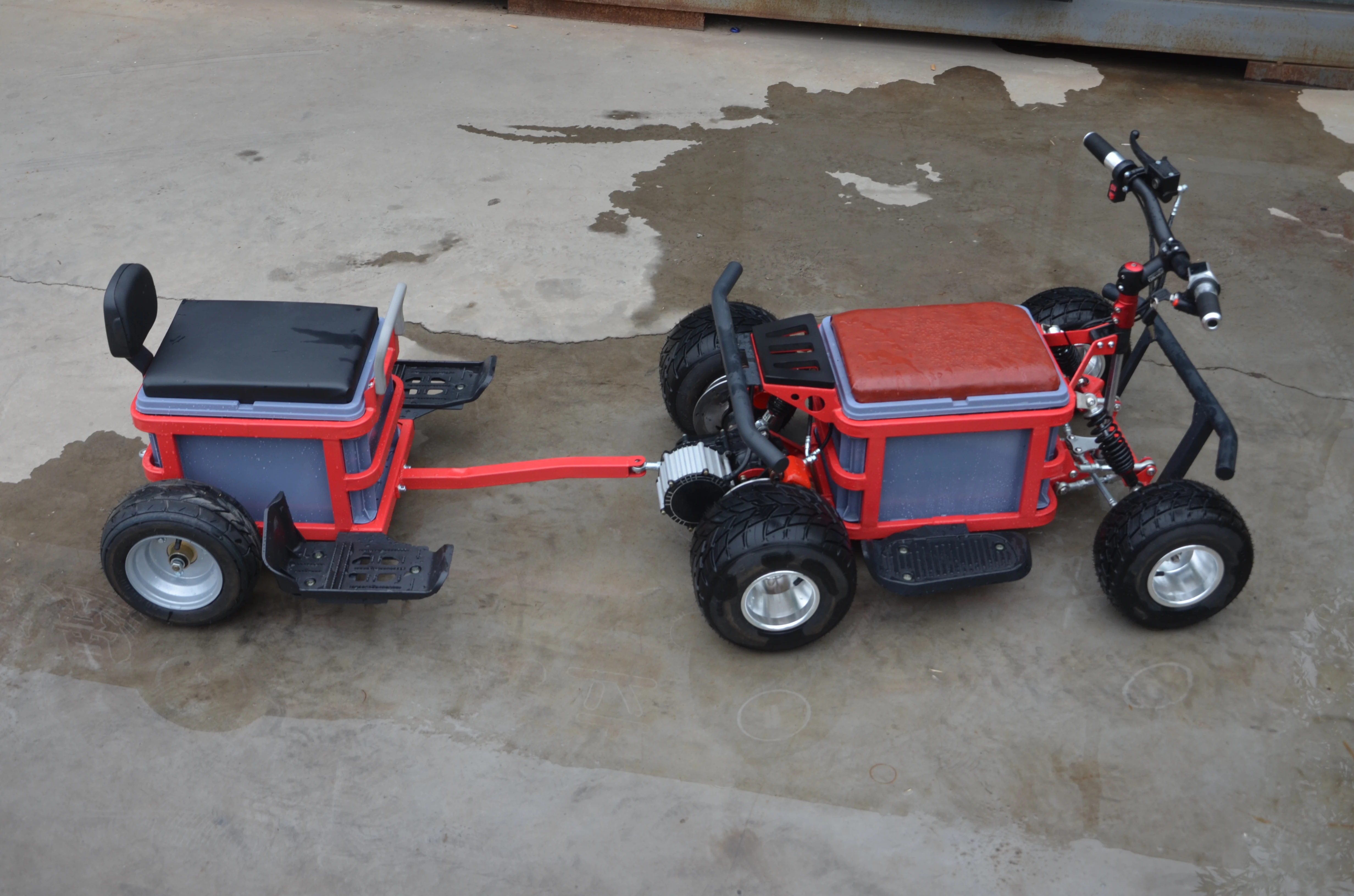 Kart Drift, Front Steering, Rear Suspension Bridge, Body Parts with Wheels, Racing Car