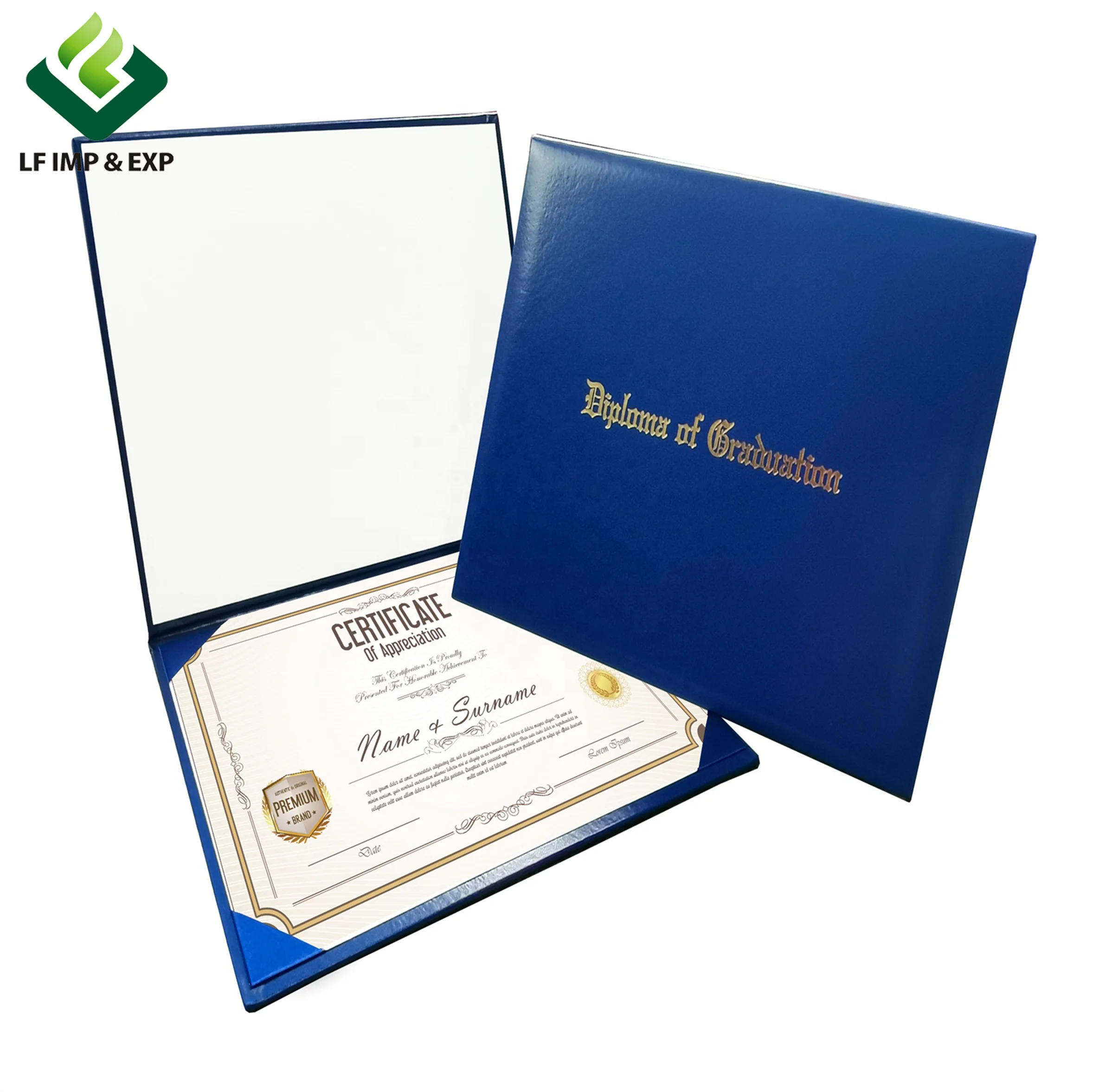 A4 University Graduation  Certificate Holder Diploma Cover