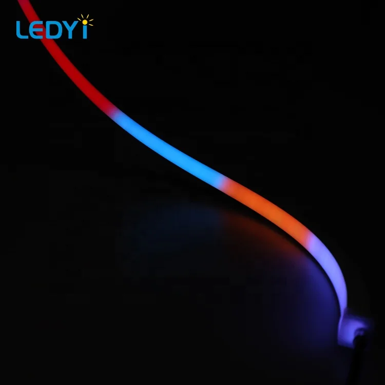  Гибкая rgb/rgbw полосы ленты света вывеска логотип украшения lamparas акрил отображаемое имя у светодиодных ламп на заказ неоновый