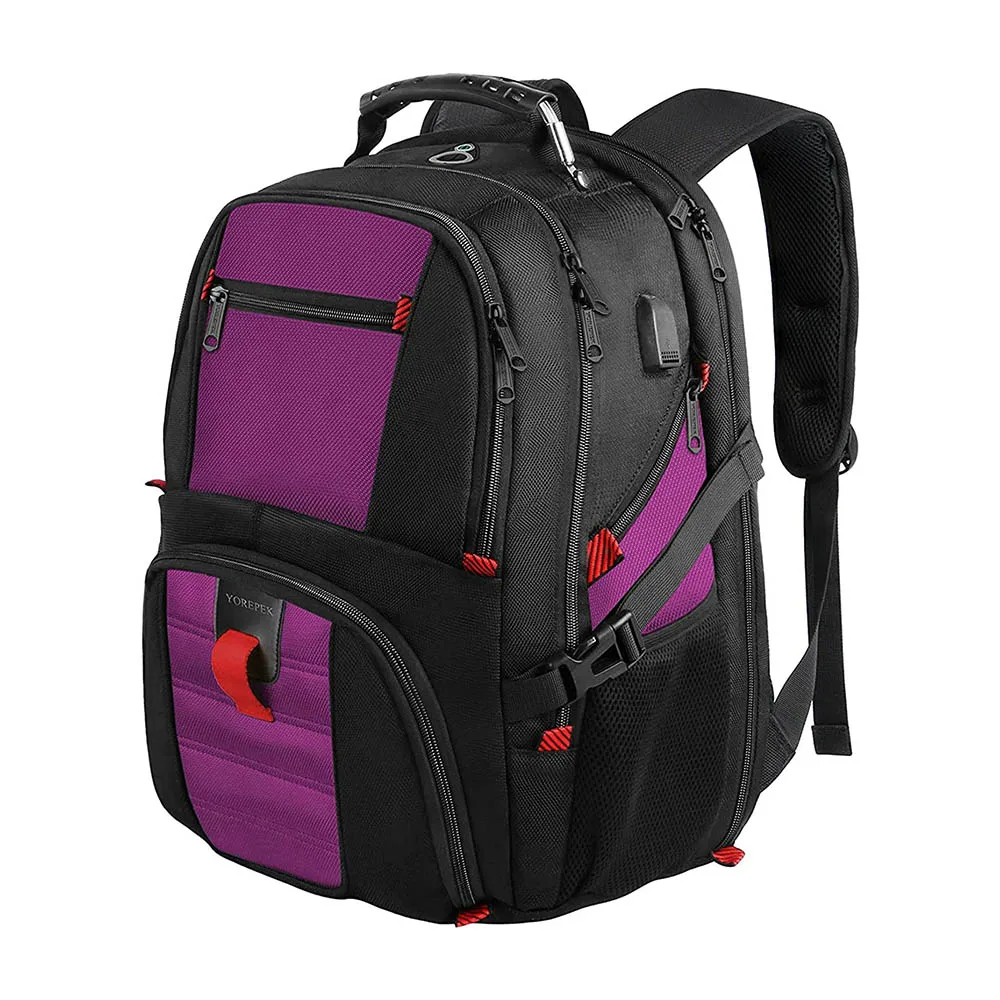 Factory Wholesale Multiple Color Travel Laptop Backpack For Men Business Trip TSA Friendly Traveling Backpack