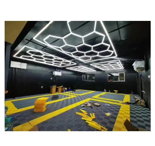 Car Detailing Honeycomb Hexagon Led Lights For Garage