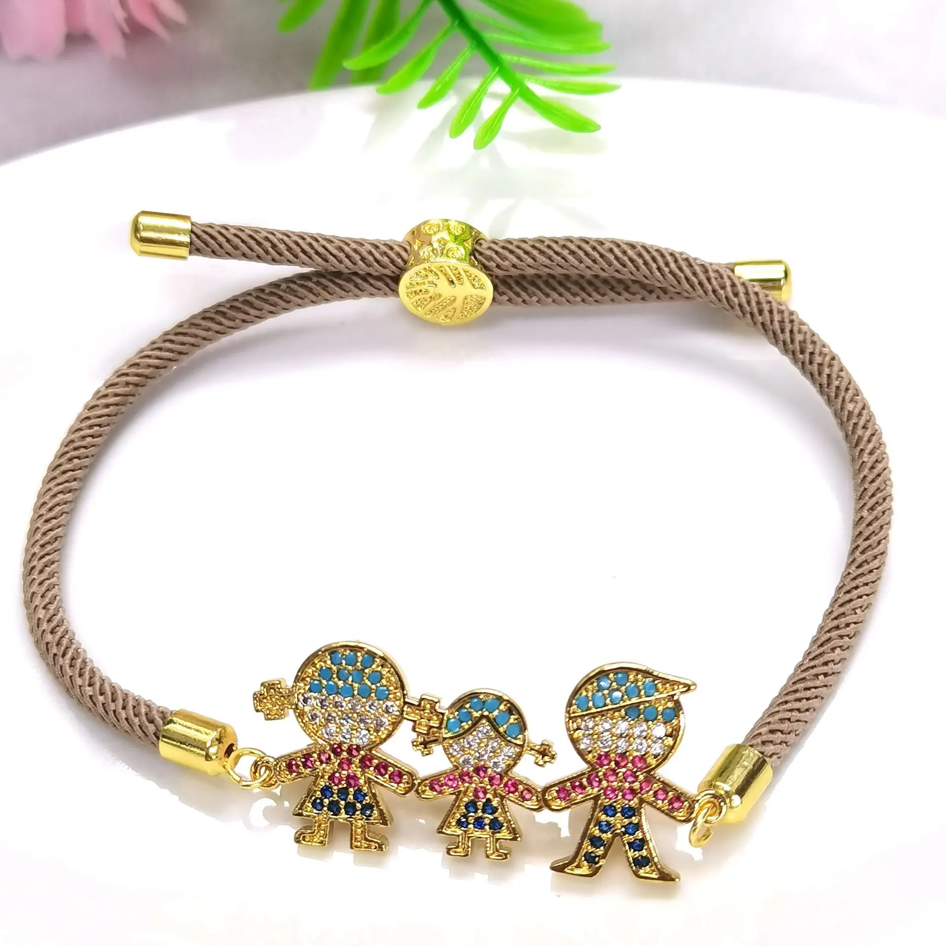 Handmade Fashion Red Rope Line Thread String Bracelets For Diy