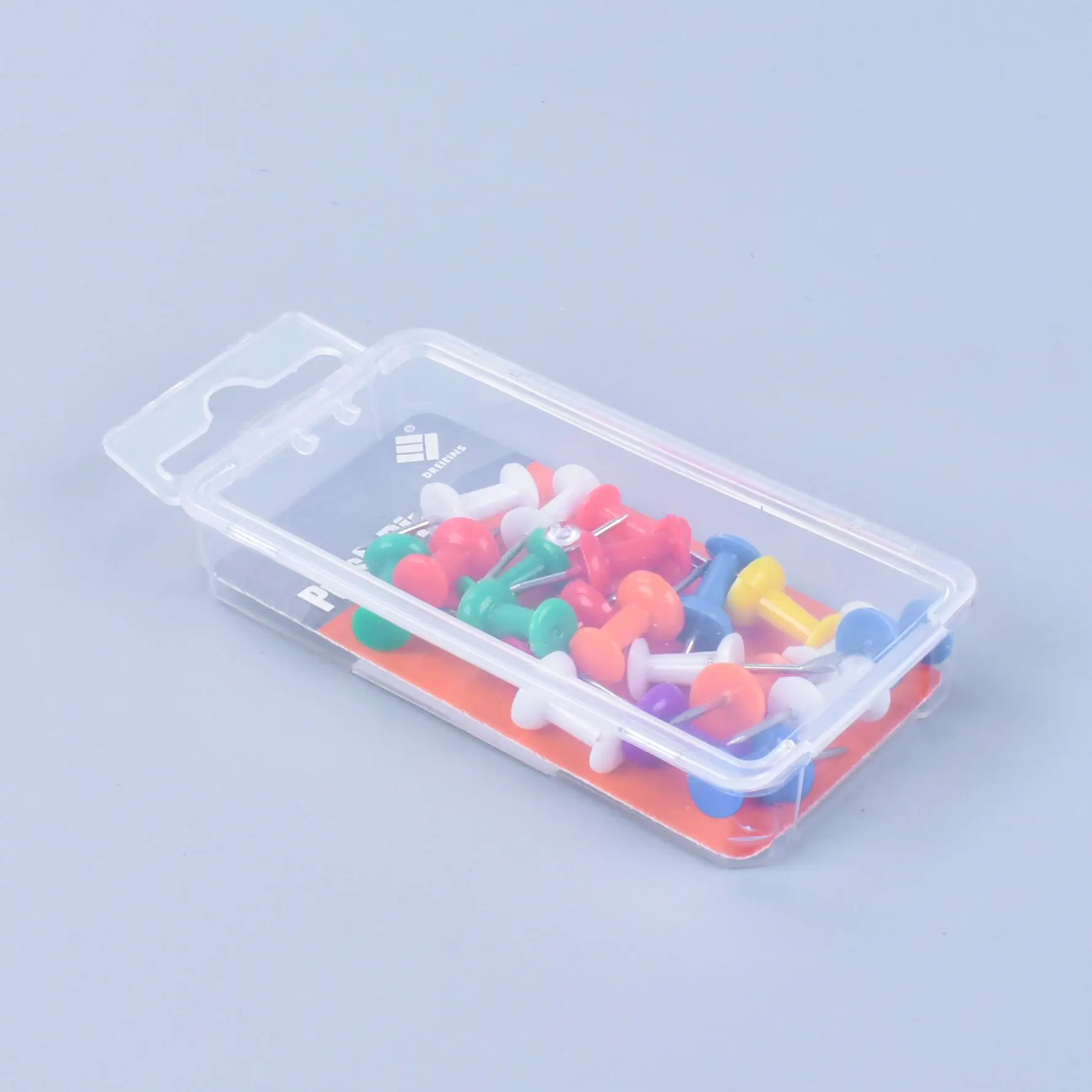 Shanfeng Colored Map Thumb Tacks Decorative Push Pins With Round Plastic Head